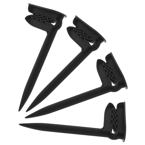 GANAZONO 4 Stücke Teiliges Outdoor Handtuch Clips für Strand Winddichte Klammern für Strandtücher Robuste Kunststoffhalter für Picknickmatte für Camping und Sommerurlaub von GANAZONO