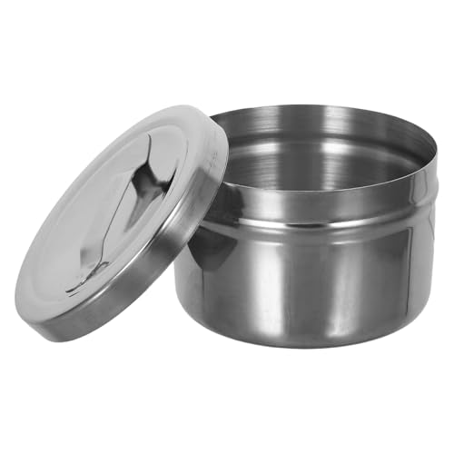 GANAZONO 6 Stück Edelstahl Baumwollhalter mit Deckel Kompakte Desinfektionsdose für Wattepads und Tupfer Platzsparender Tragbarer Organizer mit Griff Hygienische Aufbewahrung für Bad und GANAZONO 6 Stück Edelstahl Baumwollhalter mit Deckel Kompakte Desinfektionsdose für Wattepads und Tupfer Platzsparender Tragbarer Organizer mit Griff Hygienische Aufbewahrung für Bad und von GANAZONO