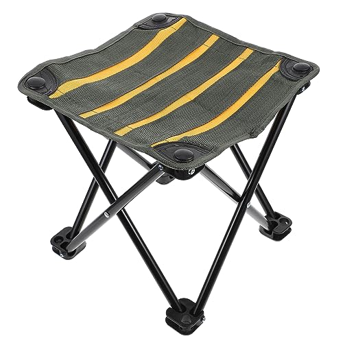 GANAZONO Tragbarer Klappstuhl Für Angler Faltbarer Campingsitz 30x30x28cm Leicht Für Outdoor Aktivitäten von GANAZONO