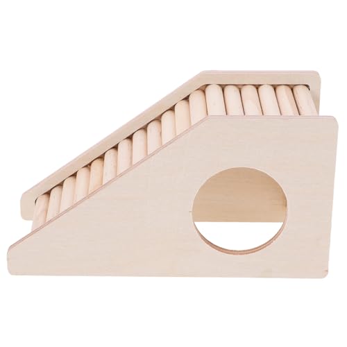 GANAZONO Hamster Leiter aus Holz mit Glatter Oberfläche Bissfestes Kletterspielzeug für Hamster Meerschweinchen und Chinchillas Multifunktionale Plattform für Gesunden Spielspaß im Käfig GANAZONO Hamster Leiter aus Holz mit Glatter Oberfläche Bissfestes Kletterspielzeug für Hamster Meerschweinchen und Chinchillas Multifunktionale Plattform für Gesunden Spielspaß im Käfig von GANAZONO
