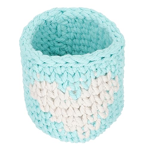 GANAZONO Handgefertigter Baumwoll Knitted Cup Sleeve Hitzebeständige Schutzhülle für Gläser Scald Cover und Kreativer Becher Schutz für Innenbereich Nutzung zu Hause von GANAZONO