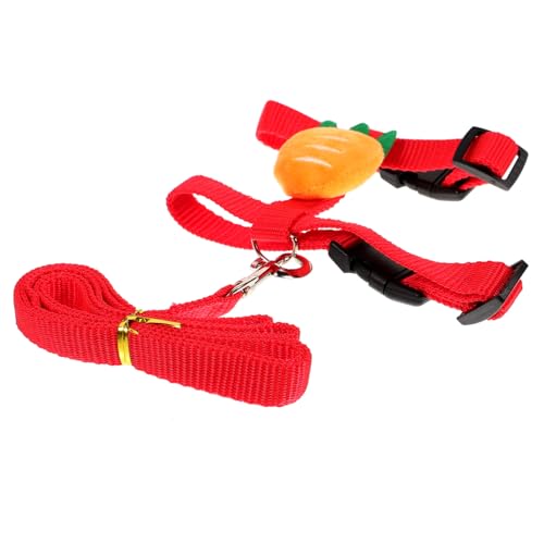 GANAZONO Kaninchen Geschirr und Leine Set Verstellbares Kleintiergeschirr mit Strapazierfähiger Flexibler Leine Bequemes Langlebiges Haustierzubehör für Kaninchen Meerschweinchen und GANAZONO Kaninchen Geschirr und Leine Set Verstellbares Kleintiergeschirr mit Strapazierfähiger Flexibler Leine Bequemes Langlebiges Haustierzubehör für Kaninchen Meerschweinchen und von GANAZONO