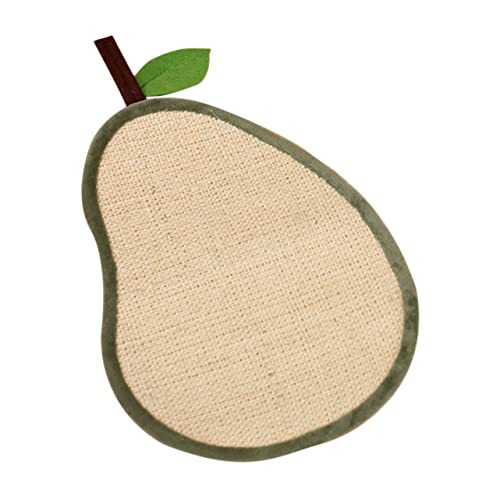 GANAZONO Katzen Kratzbrett aus Sisal für Indoor Katzen Kratzspielzeug zur Krallenpflege Schützt Möbel und Benutzerfreundlich Fruchtigem Birnen Grün GANAZONO Katzen Kratzbrett aus Sisal für Indoor Katzen Kratzspielzeug zur Krallenpflege Schützt Möbel und Benutzerfreundlich Fruchtigem Birnen Grün von GANAZONO