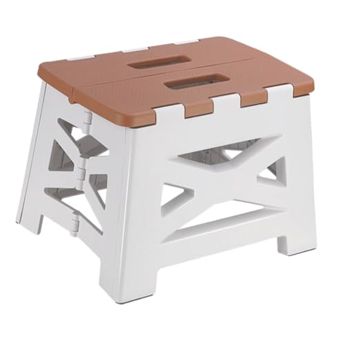 GANAZONO Klappbarer Campinghocker Klein aus Robustem Pp Material Tragbar und Faltbar mit Praktischer Tasche Stabiler Outdoor Stuhl für Angeln Strand und Garten Leicht und Schnell von GANAZONO