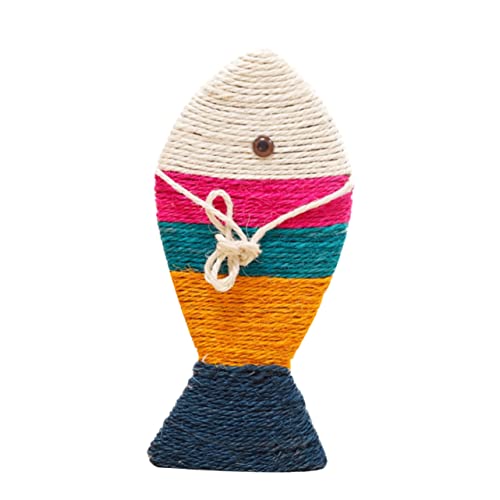 GANAZONO Katzenkratzbrett aus Sisal Interaktives Kratzpad für Katzen Langlebiges Spielzeug Kratzfreundlich für Kätzchen und Hauskatzen GANAZONO Katzenkratzbrett aus Sisal Interaktives Kratzpad für Katzen Langlebiges Spielzeug Kratzfreundlich für Kätzchen und Hauskatzen von GANAZONO