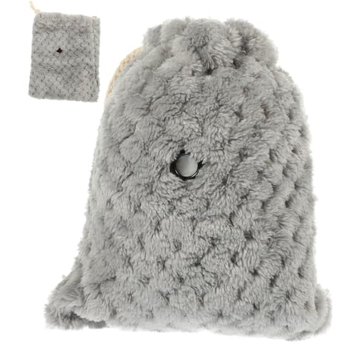 GANAZONO Outdoor Kleintier Tragetasche mit Zugband Atmungsaktiv und Kompakt Geeignet für Hamster Meerschweinchen Igel und Kleine Nagetiere für Reisen und Ausflüge von GANAZONO