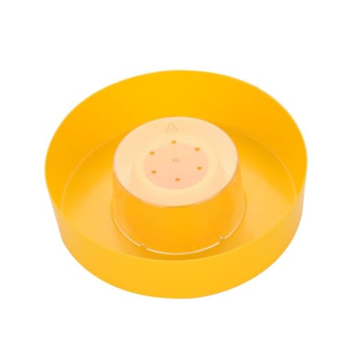 GANAZONO Praktischer Bienen Wasser Futterspender aus Kunststoff Runde Bienentränke mit Einfachem Reinigungssystem Leicht zu Installieren Imkerzubehör für Sauberes Trinken und Füttern im GANAZONO Praktischer Bienen Wasser Futterspender aus Kunststoff Runde Bienentränke mit Einfachem Reinigungssystem Leicht zu Installieren Imkerzubehör für Sauberes Trinken und Füttern im von GANAZONO