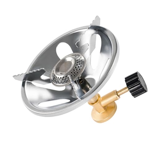 GANAZONO Tragbarer Campingkocher Edelstahlbrenner Hochtemperatur Outdoor Picknickkocher Windschutz Stabiler Gaskocher für Wandern Backpacking GANAZONO Tragbarer Campingkocher Edelstahlbrenner Hochtemperatur Outdoor Picknickkocher Windschutz Stabiler Gaskocher für Wandern Backpacking von GANAZONO