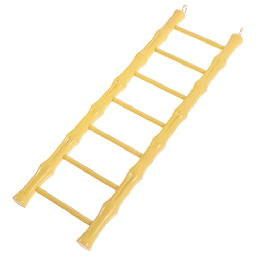 GANAZONO Vogel Hamster kletterleiter aus Stabilem Kunststoff rutschfeste Spielleiter für Papageien und Kleine Nager Gesundheitsförderndes Kauspielzeug Langlebig und Leicht im Käfig zu GANAZONO Vogel Hamster kletterleiter aus Stabilem Kunststoff rutschfeste Spielleiter für Papageien und Kleine Nager Gesundheitsförderndes Kauspielzeug Langlebig und Leicht im Käfig zu von GANAZONO