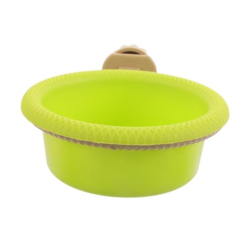 GANAZONO Vogel-badebecken mit Verstellbarem Ständer Spritzwassergeschützte Vogel-duschwanne für Innen und Außen Kompatibel mit Kanarienvogel Wellensittich und Kleinen Vögeln Einfache von GANAZONO