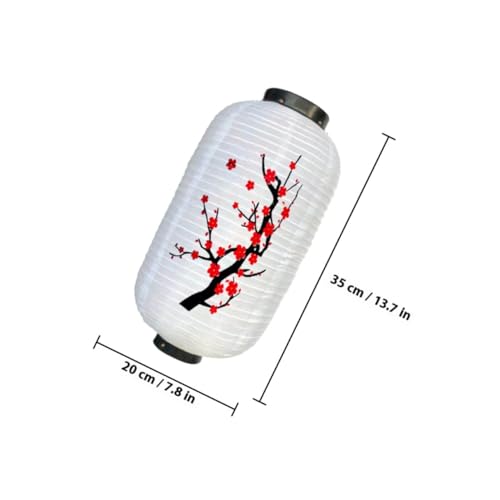 GANAZONO Wasserdichte Japanische Stofflaterne Robuste Dekorative Kirschblüten laterne für Garten Restaurant Party Innen Außenbereich Einfach Aufzuhängen Langlebig und Vielseitig Einsetzbar von GANAZONO