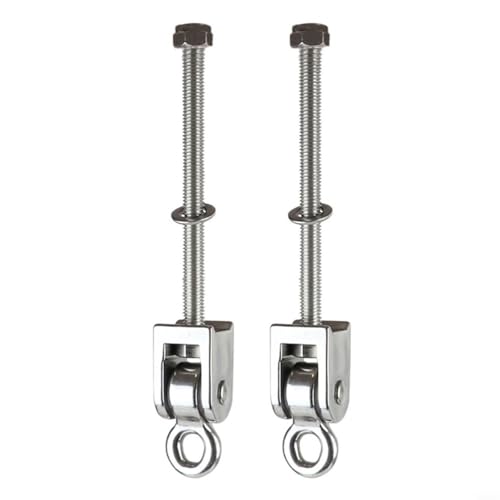GANCEI 304 Edelstahl Swing Aufhängungshaken 180° drehbar Heavy Duty Hängende Halterung für Innen Außen Silber von GANCEI