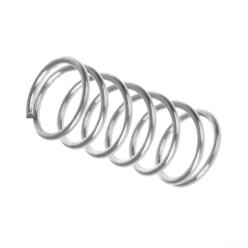 GANCEI 38 mm silberne Metallfeder für 25–2 Rasentrimmerkopfspule, kompatibel mit KM55 KM85 KM90 KM110 KM130 FS44 FS55 FS83 FS85 FS90 FS110 FS120 FS130 (1 Stück) von GANCEI