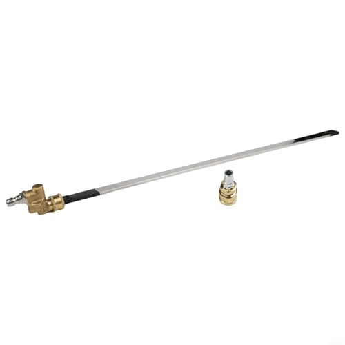 GANCEI Auto-Heizkörper-Reinigungswerkzeug, 60 cm, 4500 PSI, Unterlegscheiben-Reiniger, Edelstahl, Automobil-Wartungsausrüstung (A) von GANCEI