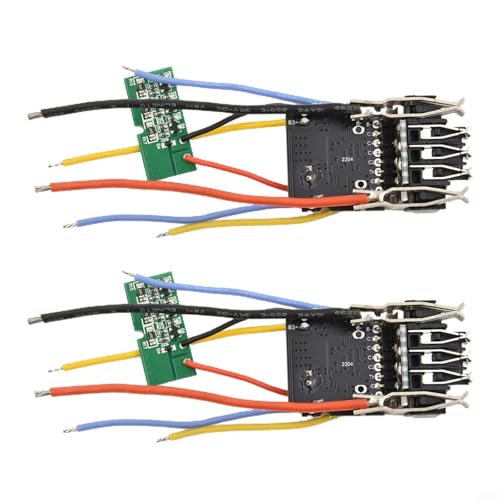 GANCEI Batterieschutzplatine, PCB-Ladeschutz-Leiterplatte für Dewalt DCB200 20 V Elektrowerkzeug-Batteriegehäuse (2 Stück) von GANCEI