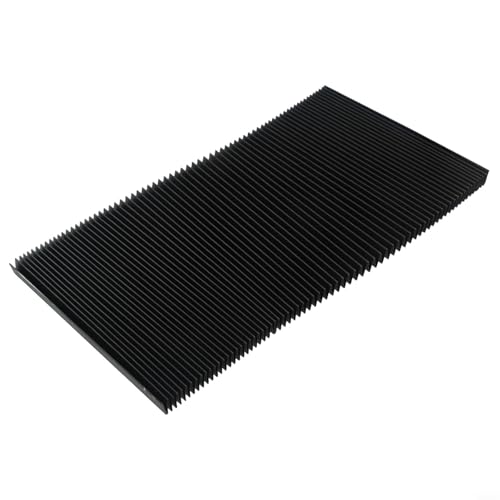 GANCEI CNC-Maschinenschutz, Staubtuch, Fräsmaschine, flexibel, schützend, flach, Akkordeonbalg, Abdeckung, Führungsschiene, Schraubschutz (200 mm) von GANCEI