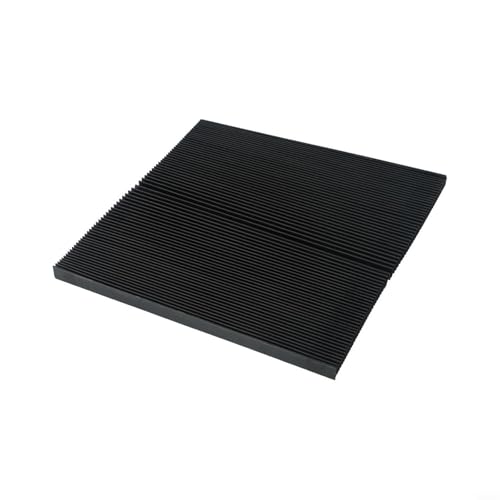 GANCEI CNC-Maschinenschutz, Staubtuch, Fräsmaschine, flexibel, schützend, flach, Akkordeonbalg, Abdeckung, Führungsschiene, Schraubschutz (300 mm) von GANCEI