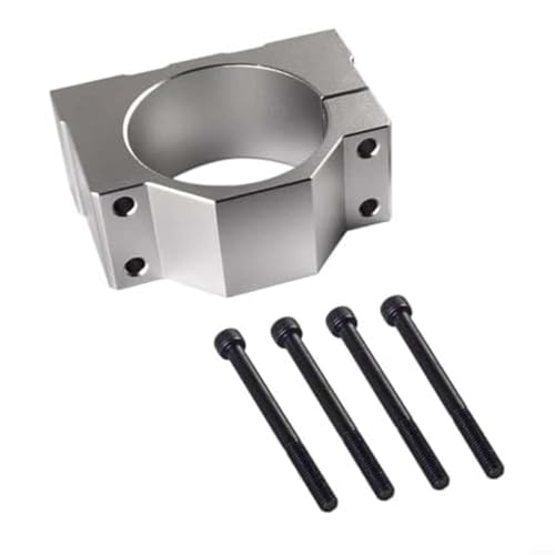 GANCEI DZ65 CNC-Maschinen-Spindel-Motorhalterung, Klemme, Aluminiumhalterung mit 4 M6 x 60 Schrauben für CNC-Maschinen, 1 Stück GANCEI DZ65 CNC-Maschinen-Spindel-Motorhalterung, Klemme, Aluminiumhalterung mit 4 M6 x 60 Schrauben für CNC-Maschinen, 1 Stück von GANCEI