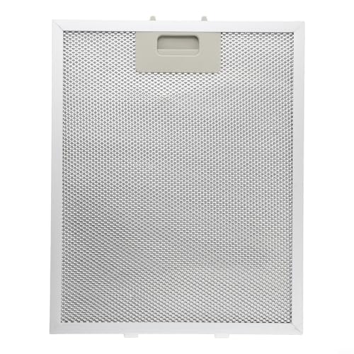 GANCEI Dunstabzugshauben-Metall-Fettfilter, 250 x 310 mm, Edelstahl-Abluftventilator, Ersatzfilter, für Dunstabzugshaube (1 Stück) von GANCEI