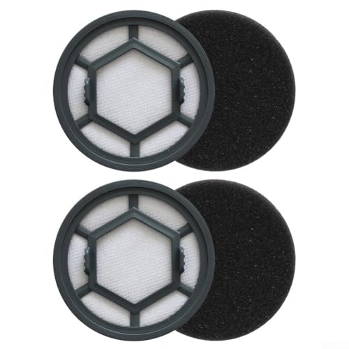GANCEI Ersatzfilter für Cyclone 2-in-1 kabellosen Handstaubsauger, fängt Feinstaub und Schuppen auf, einfache Installation, 2 Stück GANCEI Ersatzfilter für Cyclone 2-in-1 kabellosen Handstaubsauger, fängt Feinstaub und Schuppen auf, einfache Installation, 2 Stück von GANCEI
