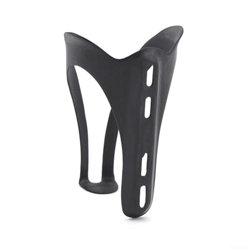 GANCEI Fahrrad-Flaschenhalter aus Karbonfaser für Mountainbikes und Rennräder, 3K-Muster, leicht, matt oder glänzend (mattschwarz) von GANCEI