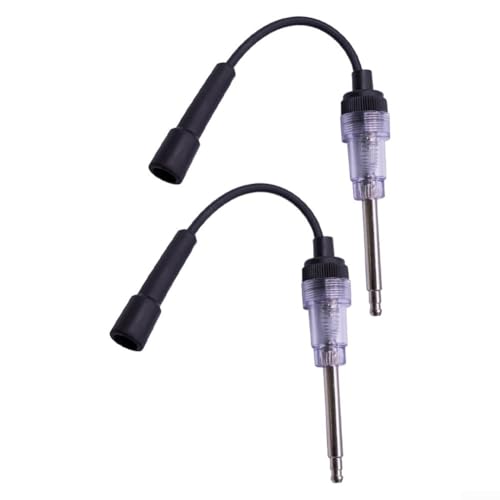 GANCEI Funkentester Werkzeug für Rasenmäher Kettensägen Schneefräsen 2 Pack Zündung Diagnosegerät mit heller Kontrollleuchte für Autos LKW Motorräder Generatoren Trimmer Motor Fehlerbehebung GANCEI Funkentester Werkzeug für Rasenmäher Kettensägen Schneefräsen 2 Pack Zündung Diagnosegerät mit heller Kontrollleuchte für Autos LKW Motorräder Generatoren Trimmer Motor Fehlerbehebung von GANCEI
