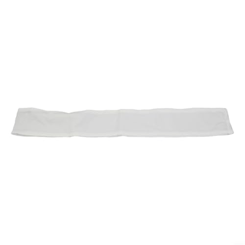 GANCEI Heizkörper-Staubschutz, Heizkörperabdeckung, kratzfester Stoff, magnetische Befestigung, weißer Heizungsschutz mit elegantem Design (140 cm) von GANCEI