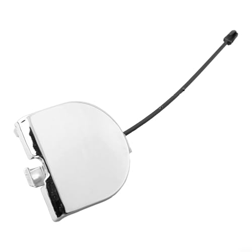 GANCEI Hintere Stoßstange Abschleppöse Haken Abdeckkappe Schwarz Chrom für 500 2007-2012 OEM 735455393 Ersatz von GANCEI