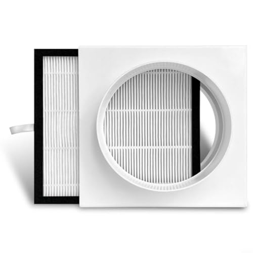 GANCEI Inline-Luftfilter, hocheffizienter HEPA-K-Luftfilter für PVC-PE-Rohre, Carbon-Verbundfilter-Netz-Ersatz (110 mm) von GANCEI
