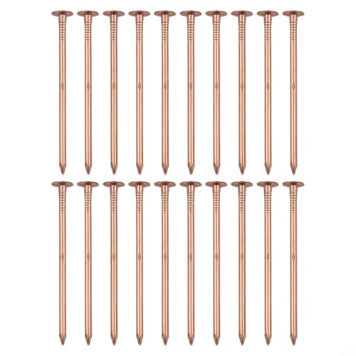 GANCEI Kupfernägel zum Töten von Bäumen, Kupfernägel, Baumstumpf-Killer, Baumstumpfentfernung, Spikes für Wurzeln, Beseitigung von Bohrern (A) von GANCEI