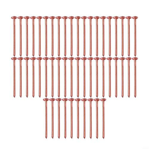 GANCEI Kupfernägel zum Töten von Bäumen, Kupfernägel, Baumstumpf-Killer, Baumstumpfentfernung, Spikes für Wurzeln, Beseitigung von Bohrern (E) von GANCEI