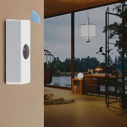 GANCEI Leuchtdichtesensor, intelligenter Helligkeits-Detektor, Lichtsensor für Tuya Smart Home Automation, 0–1000 LUX Weitwinkel-Erkennung, batteriebetrieben (Zig-Bee-Version) von GANCEI
