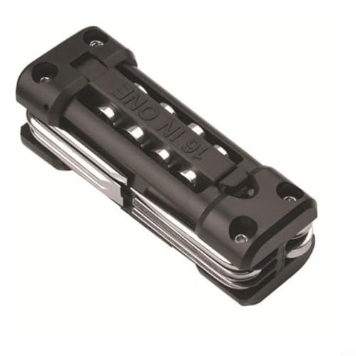 GANCEI Motorrad-Mehrzweck-Reparatur-Werkzeugschlüssel, verstellbarer Schraubenschlüssel, Multi-Tool mit Innensechskant-Kreuzschraubendreher für Motorrad-Reparatur (schwarz) von GANCEI