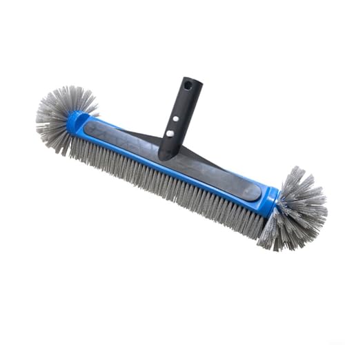 GANCEI Pool-Bürstenkopf aus Stahl, Schwimmbad-Reinigungsbürste mit gelocktem Kugelkopf, abgerundete Kanten, reinigt mühelos Wände, Fliesen und Böden GANCEI Pool-Bürstenkopf aus Stahl, Schwimmbad-Reinigungsbürste mit gelocktem Kugelkopf, abgerundete Kanten, reinigt mühelos Wände, Fliesen und Böden von GANCEI
