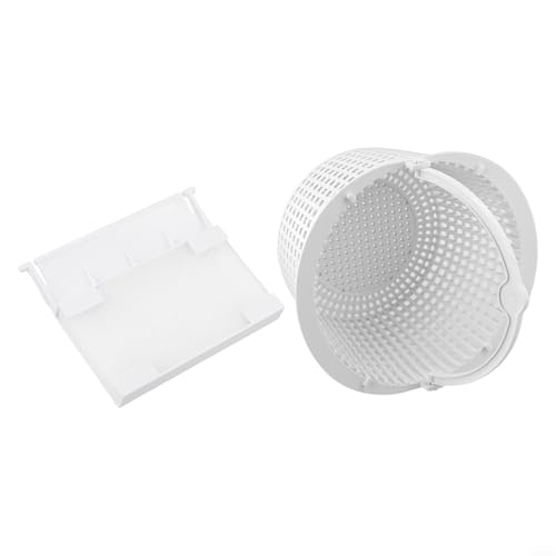GANCEI Pool Skimmer Weir Tür & Korb Set für Hayward SPX1091C SP1091LX SP1091LXWM Weiß ABS Komplettpaket oberirdische Inground Pools Einfache Installation (2 Stück) von GANCEI