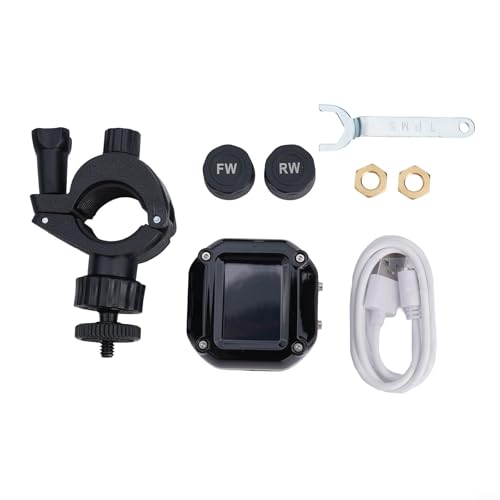 GANCEI Reifendruck-Monitor, LCD-Display und 2 externe Sensoren, einstellbarer Winkel für umfassende Motorrad-Reifendrucküberwachung GANCEI Reifendruck-Monitor, LCD-Display und 2 externe Sensoren, einstellbarer Winkel für umfassende Motorrad-Reifendrucküberwachung von GANCEI