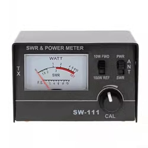 GANCEI SW-111 100W Power VSWR Meter Antenne Kommunikationstester für CB Radio 27-30MHz 50 Ohm Koaxialkabel Testgerät GANCEI SW-111 100W Power VSWR Meter Antenne Kommunikationstester für CB Radio 27-30MHz 50 Ohm Koaxialkabel Testgerät von GANCEI