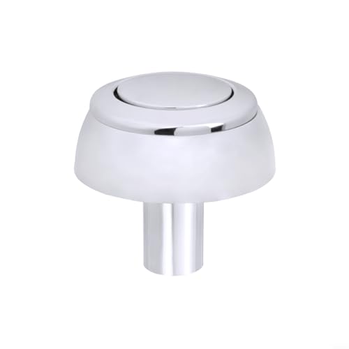 GANCEI Spülkasten-Drucktaste, Chrom, Montage für 34335077 33A Spülkasten, 38–44 mm Durchmesser, ABS (B) von GANCEI