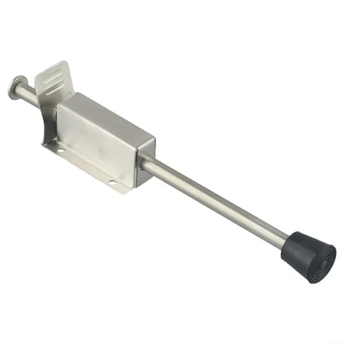 GANCEI Türstopper für Türschlösser, Edelstahl, Fußpedal-Türstopper, Bodenmontage, Türhalter für Holz- oder Metalltüren (250 mm) von GANCEI