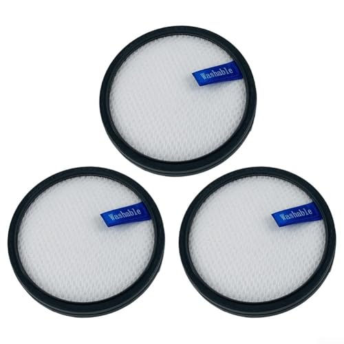 GANCEI Waschbarer Ersatz-HEPA-Filter, kompatibel mit Lydsto V9 Handstaubsauger, Filterpapier zur Erfassung von Feinstaub und Aufrechterhaltung sauberer Raumluft (3 Stück) von GANCEI
