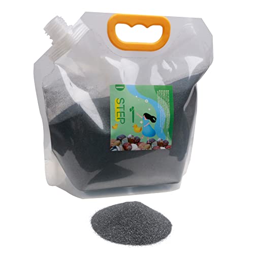 2,3 kg Rock Tumbler Grit Step 1 Tumbler Media-Körnung, Steinpoliermittel, funktioniert mit jedem Rock Tumbler, Steinpolierer, grobe 60/90 Siliziumkarbid-Körnung, Schritt 1 für Trommelsteine 2,3 kg Rock Tumbler Grit Step 1 Tumbler Media-Körnung, Steinpoliermittel, funktioniert mit jedem Rock Tumbler, Steinpolierer, grobe 60/90 Siliziumkarbid-Körnung, Schritt 1 für Trommelsteine von GANGOU