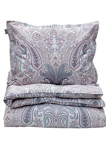 GANT Home Key West Paisley Bettdeckenbezug 155x220 Light pink von GANT