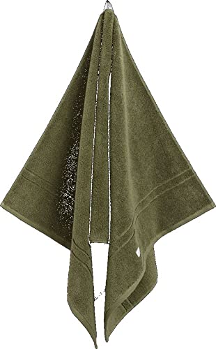 GANT Premium Duschtuch 70x140 cm Farbe Warm Surplus Green Größe 70x140 von GANT
