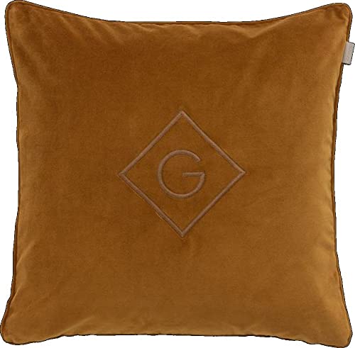 GANT Velvet G Cushion 50X50 Suede Brown 50X50 von GANT