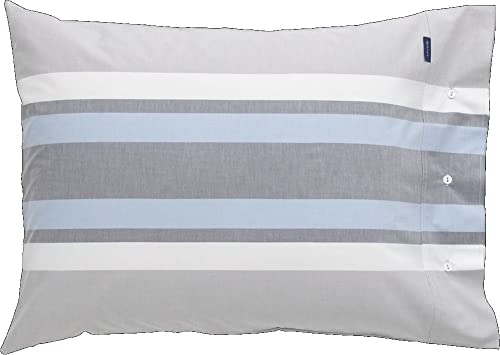 Oxford Stripe Pillowcase Grey 80X80 von GANT