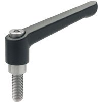 Otto Ganter Gmbh&co.kg - Verstellbarer Klemmhebel gn 300.1 d1 m 8 mm l1 63 mm l2 50 mm Außengewinde von OTTO GANTER GMBH & CO.KG