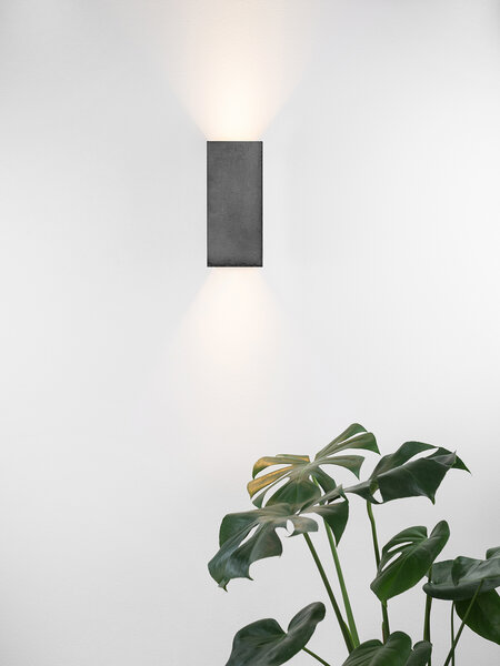 GANTlights [B8] Beton Wandlampe Dunkel von GANTlights