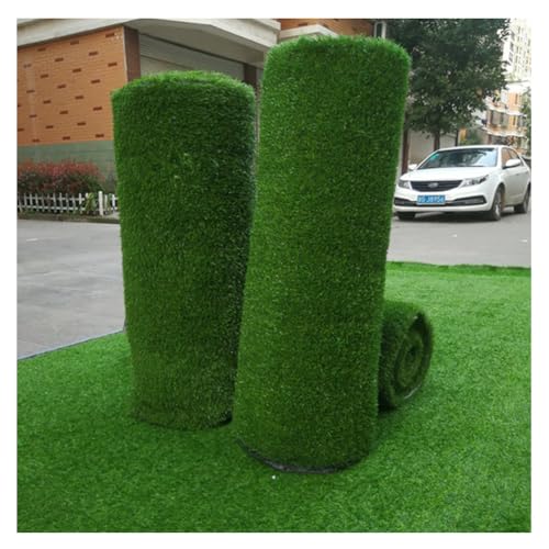 GAOBINGB Grüner Kunstrasenteppich, 20 mm, hochdichter, Dicker Rasenteppich, 4 x 5 m, Wasser- und UV-beständig (Größe: 4 x 10 m) von GAOBINGB