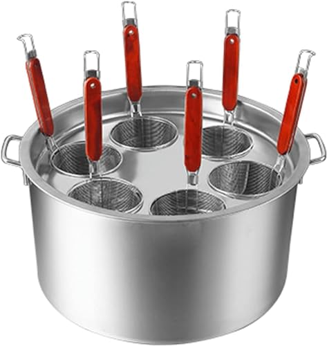 GAOBINGB Nudelkocher-Set aus Edelstahl mit Siebkörben – Mehrzweck-Dampfgarer für Nudeln, Pasta, Knödel – unverzichtbares Kochwerkzeug für Hobbyköche GAOBINGB Nudelkocher-Set aus Edelstahl mit Siebkörben – Mehrzweck-Dampfgarer für Nudeln, Pasta, Knödel – unverzichtbares Kochwerkzeug für Hobbyköche von GAOBINGB