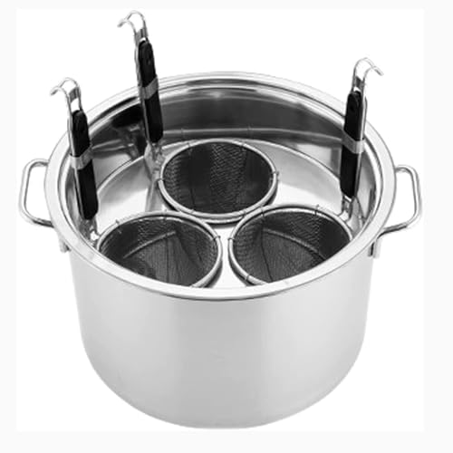 GAOBINGB Nudelsieb-Kochwerkzeug – 3/4/5 Löcher für Nudeln, Knödel und Suppe – Vielseitiges Küchengerät zum einfachen Kochen und Abtropfen, perfekt für Hobbyköche GAOBINGB Nudelsieb-Kochwerkzeug – 3/4/5 Löcher für Nudeln, Knödel und Suppe – Vielseitiges Küchengerät zum einfachen Kochen und Abtropfen, perfekt für Hobbyköche von GAOBINGB